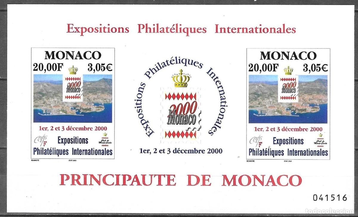 Sellos: HB** SIN DENTAR DE MONACO 2000, YT 85 - Foto 1