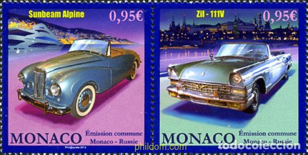 Sellos: 314030 MNH MONACO 2013 COCHES - Foto 1