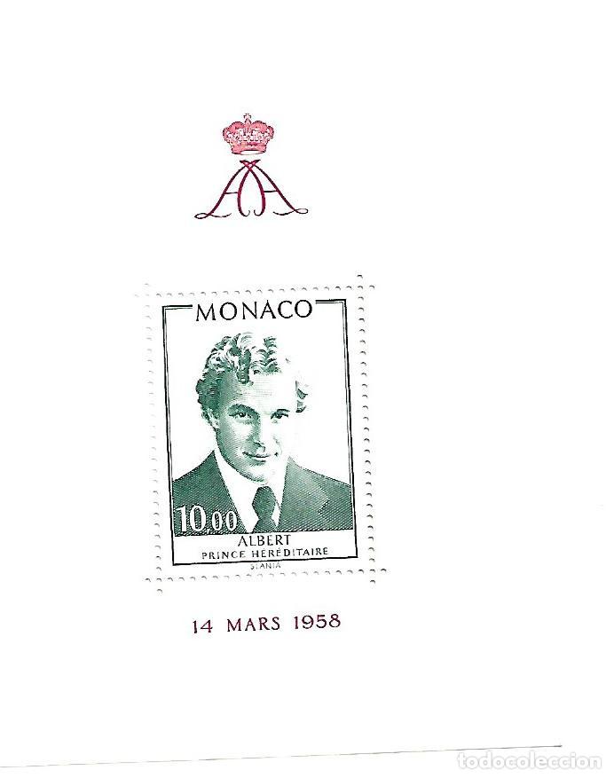Sellos: HOJA BLOQUE DE MONACO 1979 NUEVA PERFECTA - Foto 1