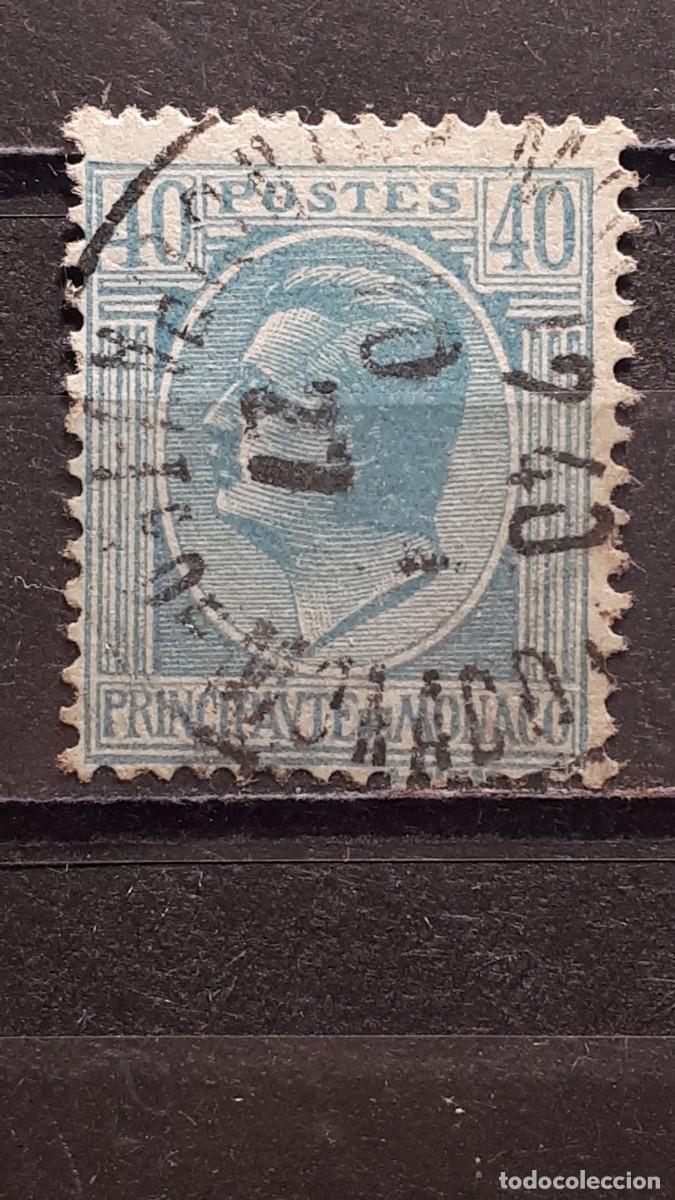 Sellos: M&Oacute;NACO. A&Ntilde;O 1924. &deg;. YVERT 84 - Foto 1
