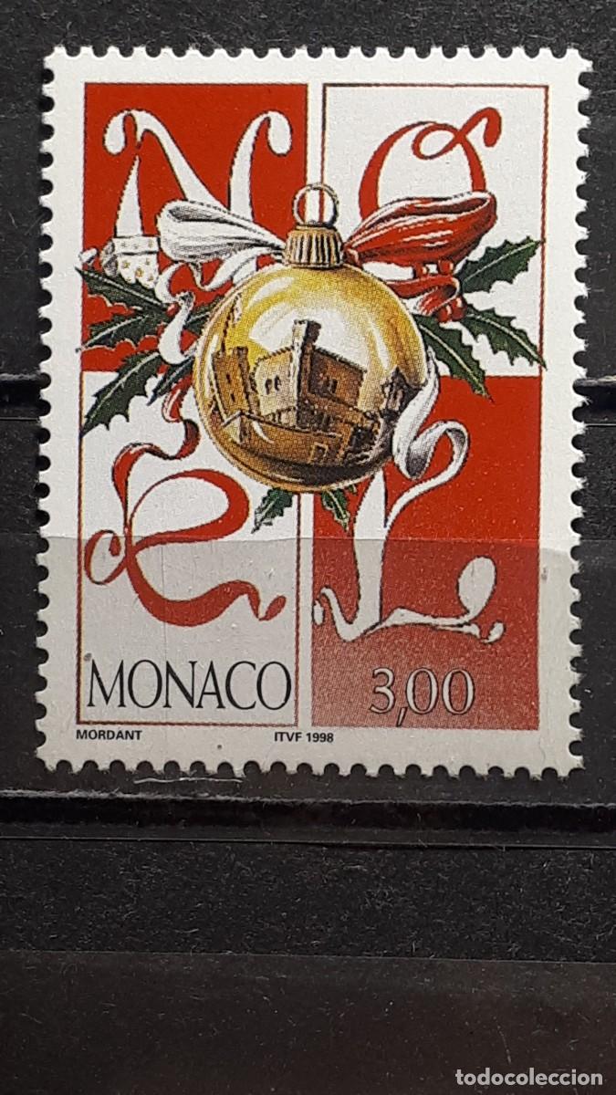 Sellos: M&Oacute;NACO. A&Ntilde;O 1998. **. YVERT 2177 - Foto 1