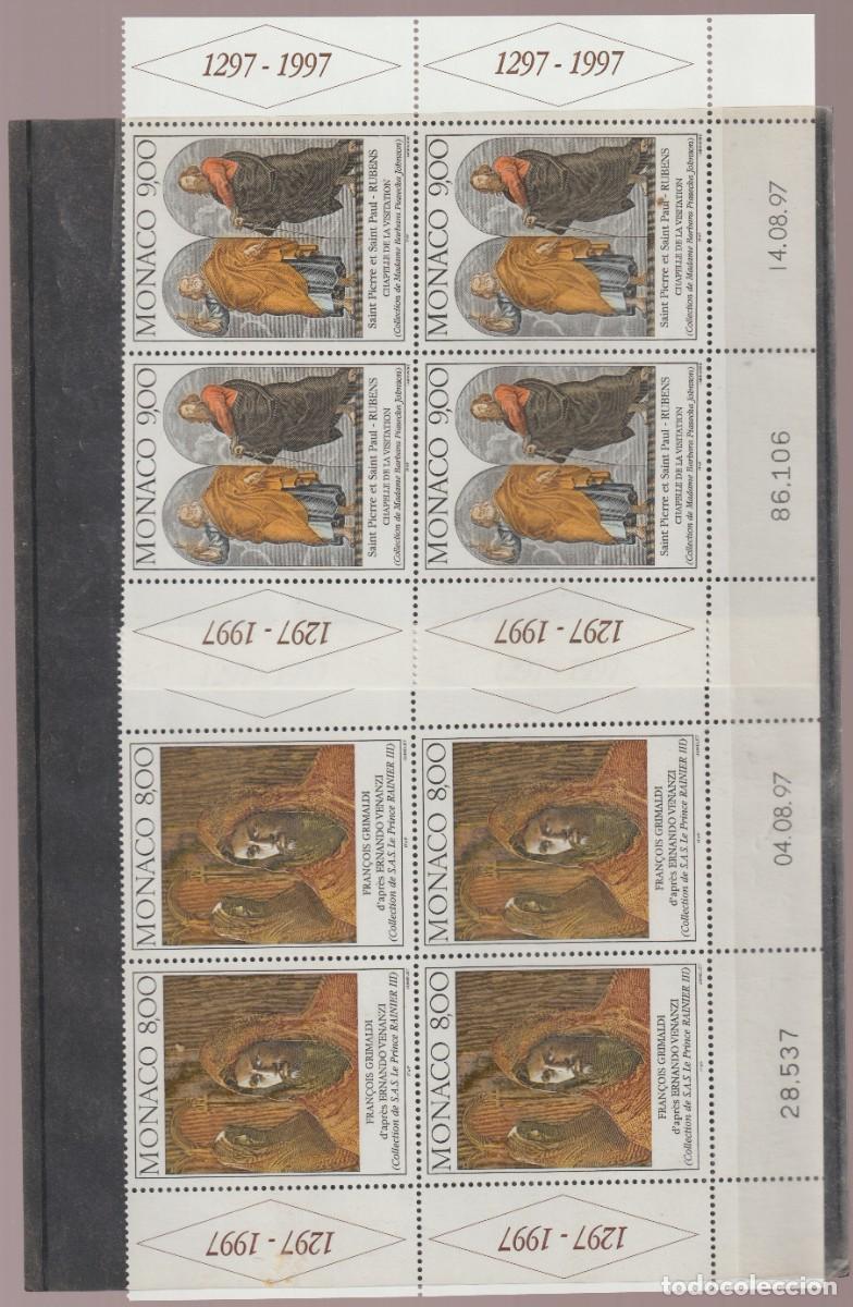 Sellos: Monaco 1997 - Yvert 2127/2128 b4 mnh** - Foto 1