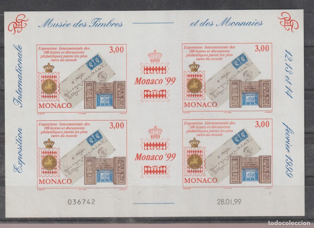 Sellos: Monaco 1999 - Yvert bloc 81 mnh** - Foto 1