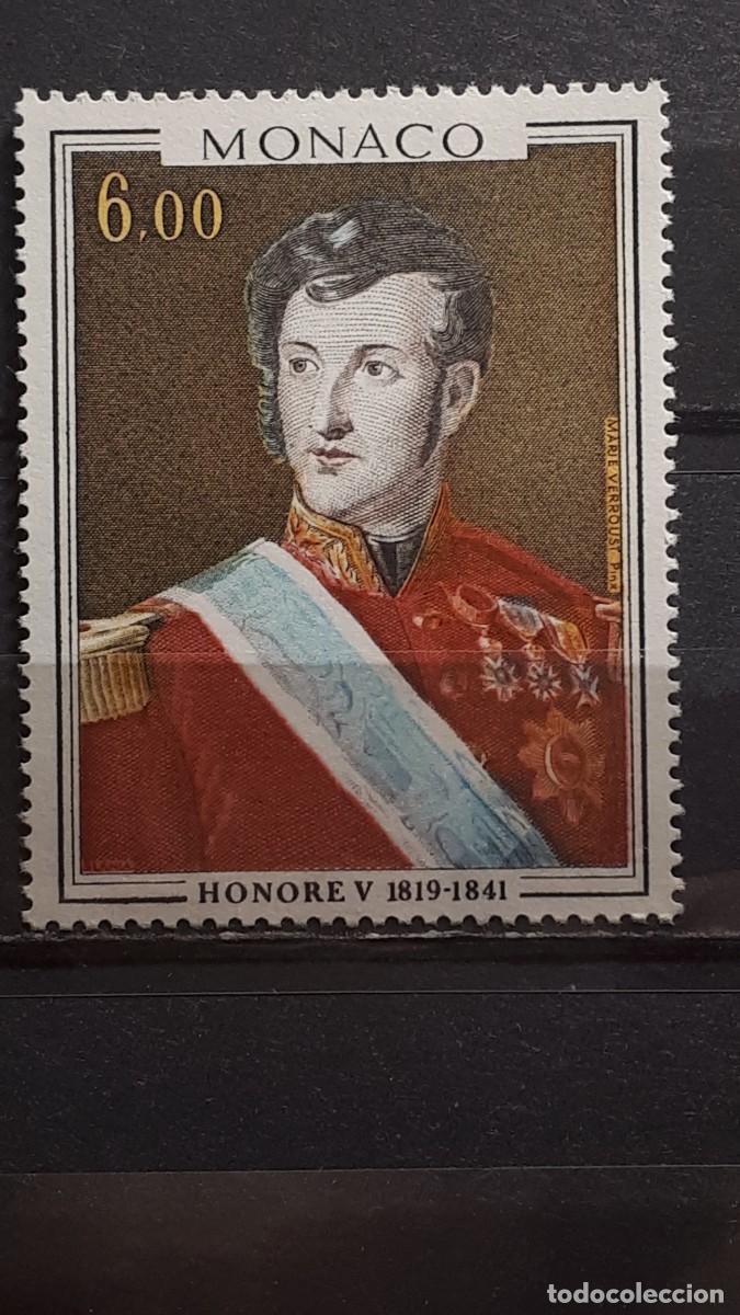 Sellos: M&Oacute;NACO. A&Ntilde;O 1977. ** YVERT 1124 - Foto 1
