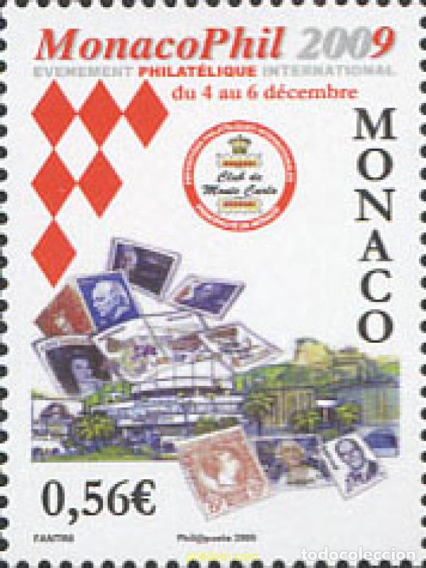 Sellos: 222889 MNH MONACO 2009 MONACOPHIL-2009 - Foto 1