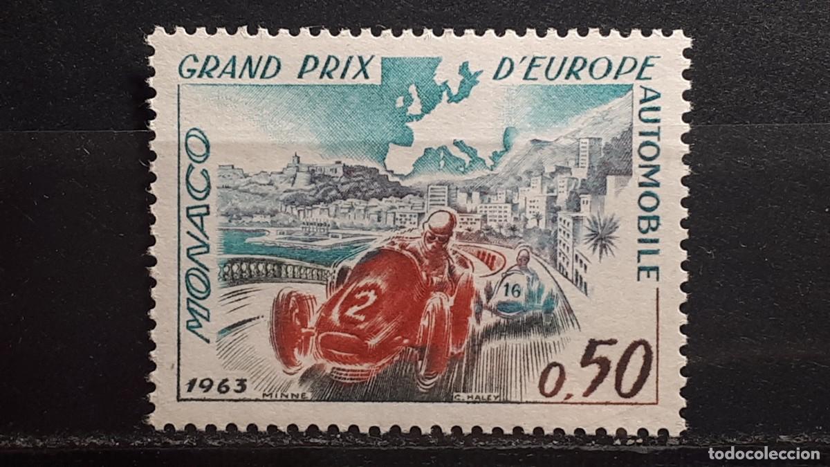 Sellos: M&Oacute;NACO. A&ntilde;o 1963. *. Yvert 609 - Foto 1