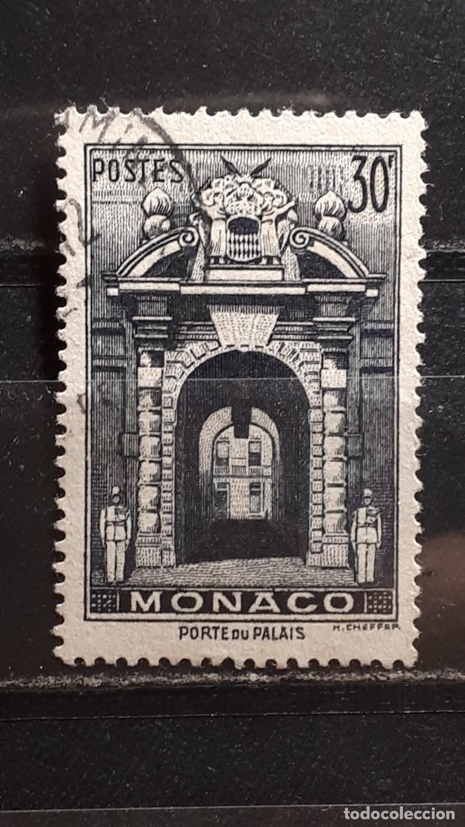 Sellos: M&Oacute;NACO. A&Ntilde;O 1951. &deg;.YVERT 370 - Foto 1