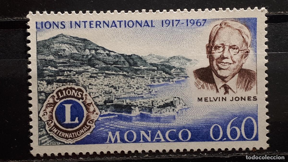 Sellos: M&Oacute;NACO. A&Ntilde;O 1967. **. YVERT 725 - Foto 1