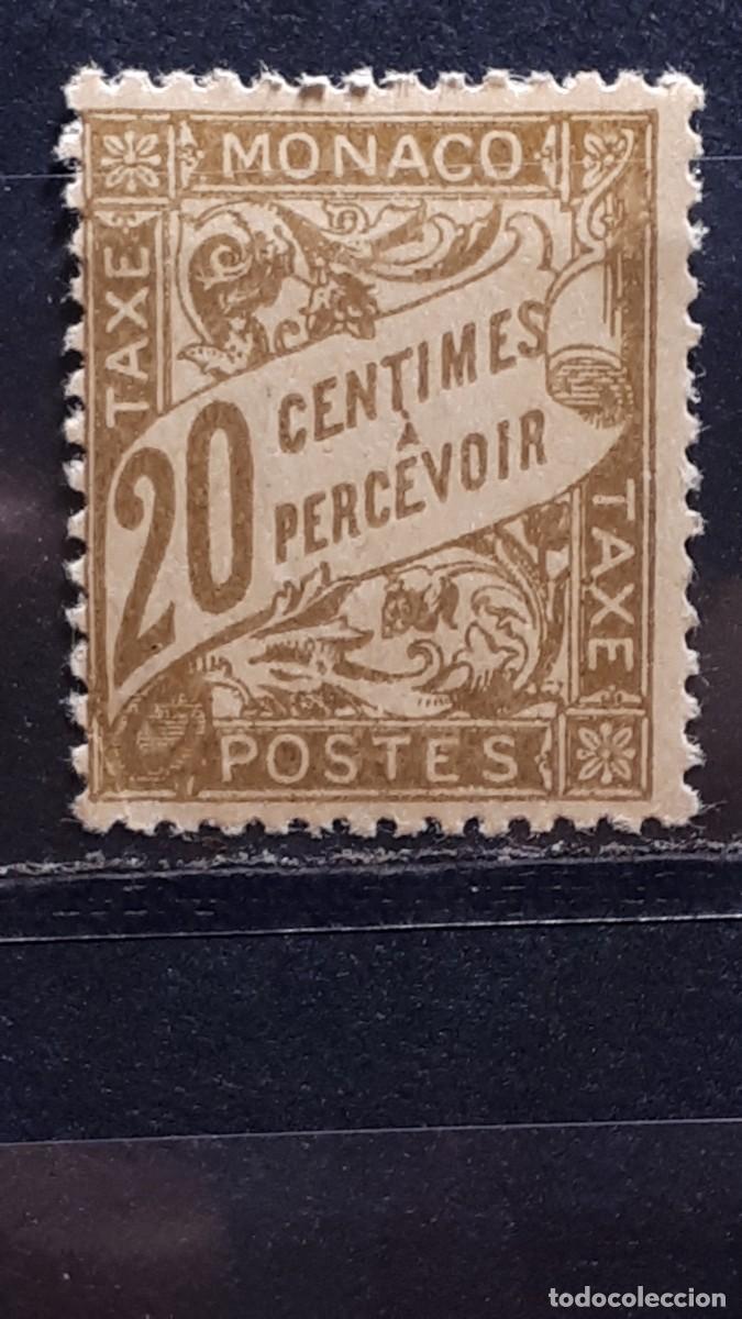 Sellos: M&Oacute;NACO. A&Ntilde;O 1926. *. YVERT tasas 18 - Foto 1