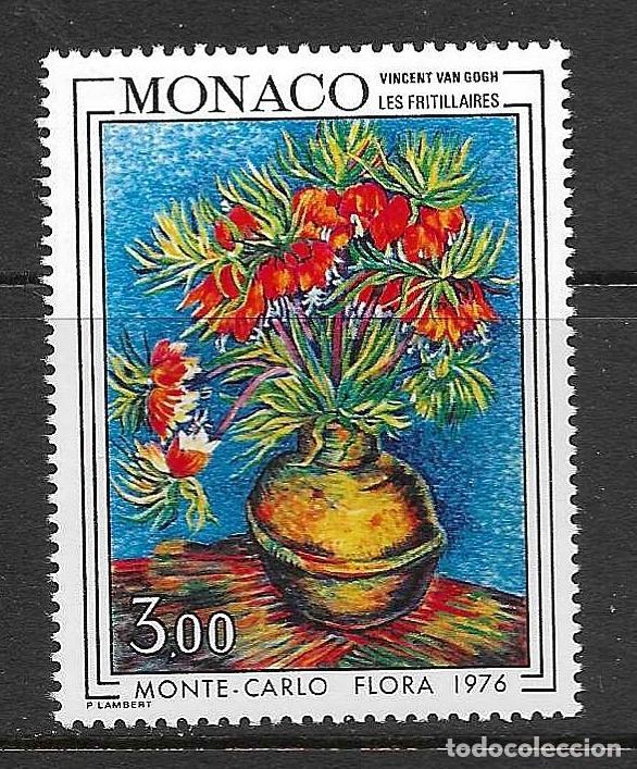 Sellos: MONACO 1976**- -FERIA FLORAL MONTECARLO