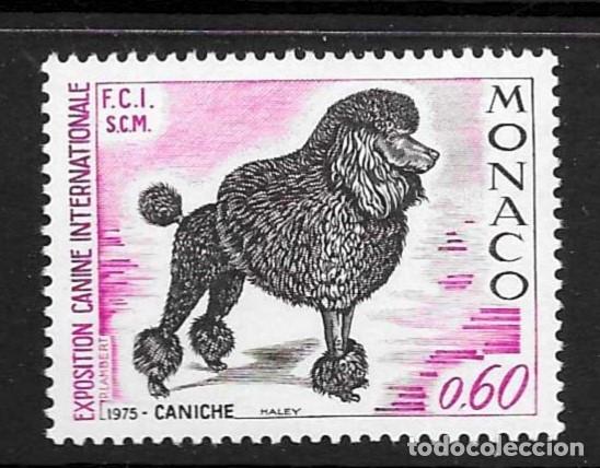 Sellos: MONACO 1975**- -FERIA CANINA INTERNACIONAL DE MONTECARLO