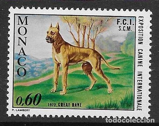 Sellos: MONACO 1972**- FERIA MUNDIAL CANINA DE MONTECARLO