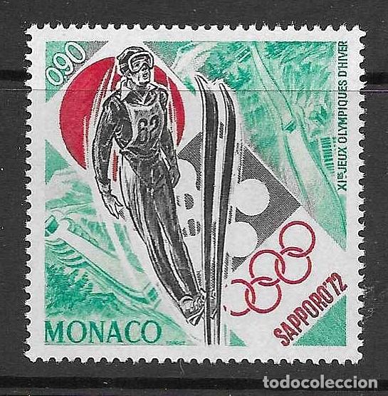 Sellos: MONACO 1972**- JUEGOS OLIMPICOS DE SAPPORO