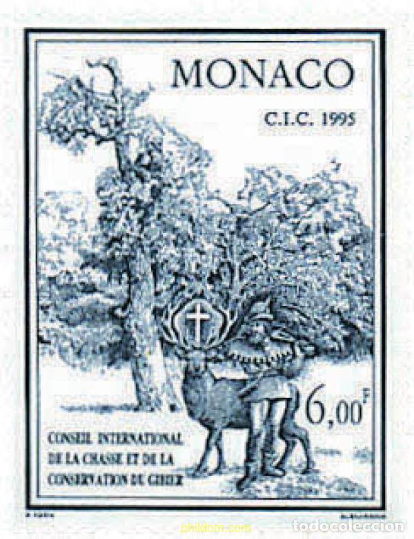 Sellos: 32956 MNH MONACO 1995 ASAMBLEA GENERAL DEL CONSEJO INTERNACIONAL DE CAZA