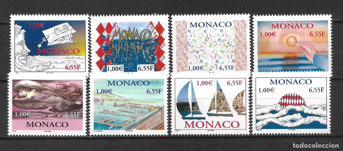 Sellos: monaco 2000 scott 2157 ** mnh 25&euro; - 22/2