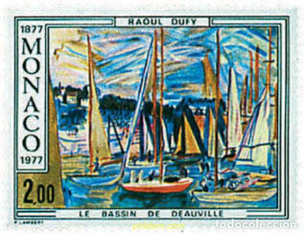 Sellos: 34780 MNH MONACO 1977 CENTENARIO DEL NACIMIENTO DE RAUL DUFY