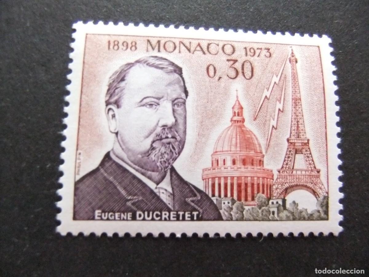 Sellos: L 149 MONACO 1967 / D&Ocirc;ME DES INVALIDES ET TOUR EIFFEL / YVERT 921 MNH