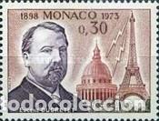 Sellos: M&oacute;naco 1973 SW-1085 &rdquo;Primera Transmisi&oacute;n Herziana&rdquo;./ Nuevo, sin charnela, MNH.