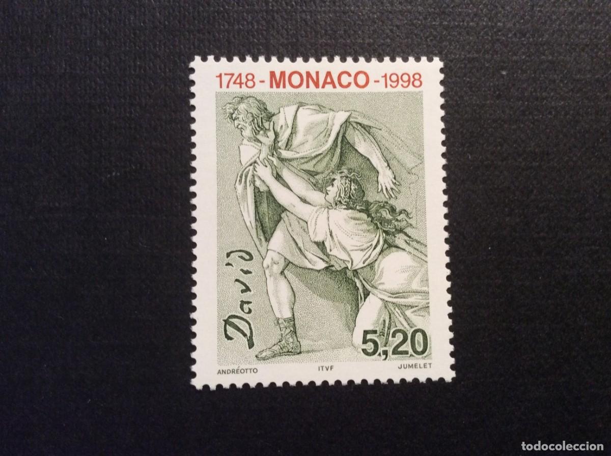 Sellos: MONACO N&ordm; YVERT 2144*** A&Ntilde;O 1997. 250 ANIVERSARIO NACIMIENTO DEL PINTOR J.L.DAVID