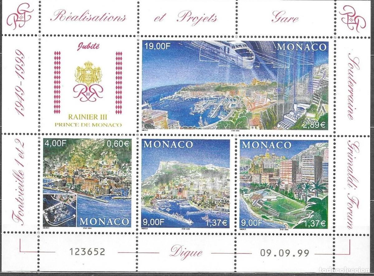 Sellos: HB** MONACO 1999, YT 2221/ 24