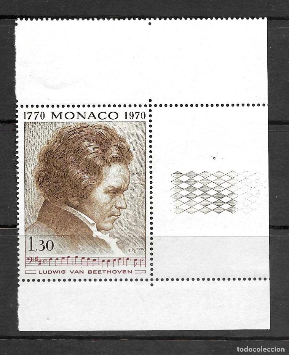Sellos: MONACO-1970 ** NUEVOS LUDWING VAN BETHOVEN
