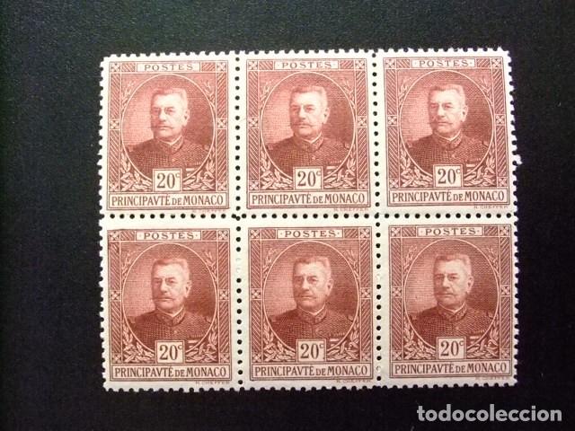 Sellos: 107 MONACO 1923 / PRINCIPE LUIS II / YVERT 67 MH