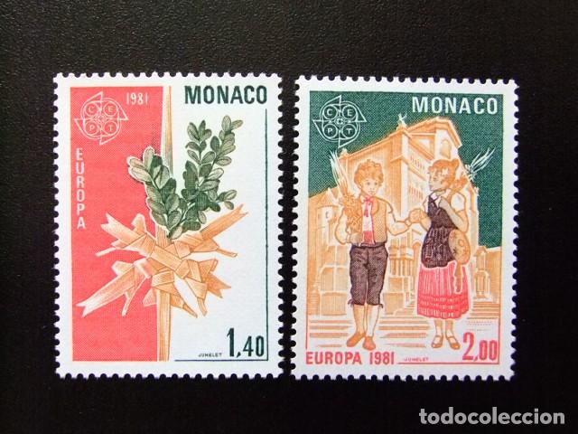 Sellos: 107 MONACO 1980 / EUROPA CEPT / YVERT 1273 /1274 MNH