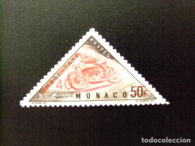 Sellos: 107 MONACO 1956 / SELLO de 1953 SOBRECARGADO (nuevo valor) / YVERT 470 MNH