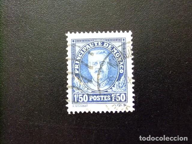 Sellos: 107 MONACO 1933 / X ANIVERSARIO PRINCIPE LUIS II / YVERT 118 FU
