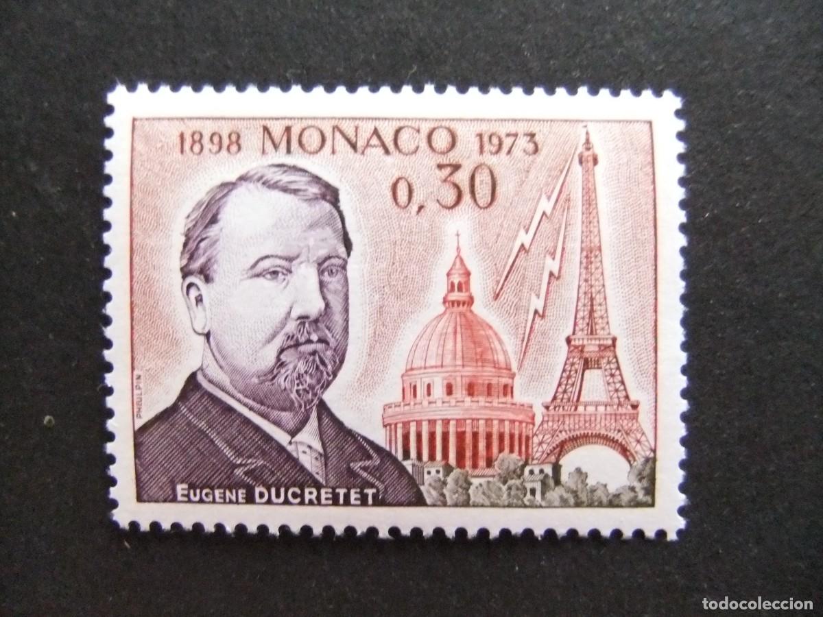 Sellos: 107 MONACO 1967 / D&Ocirc;ME DES INVALIDES ET TOUR EIFFEL / YVERT 921 MNH