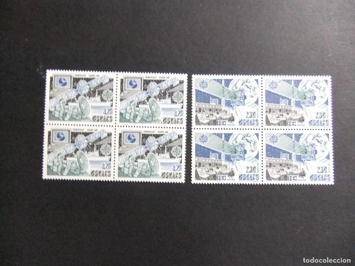 Sellos: 107 MONACO 1991 / EUROPA CEPT Space Espacio / YVERT 1768 / 1769 MNH