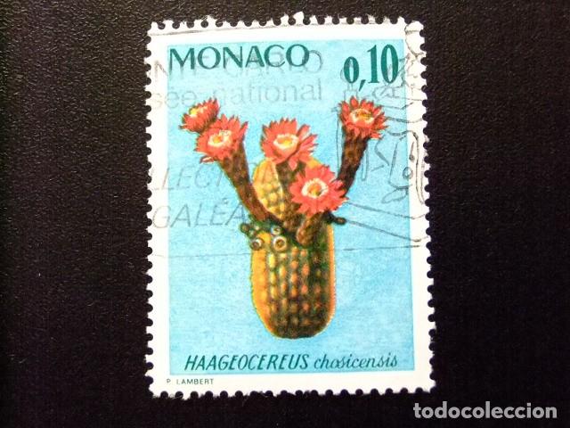 Sellos: 107 MONACO 1960 / FLORA - HAAGEOCEREUS CHOSICENSIS / YVERT 997 FU