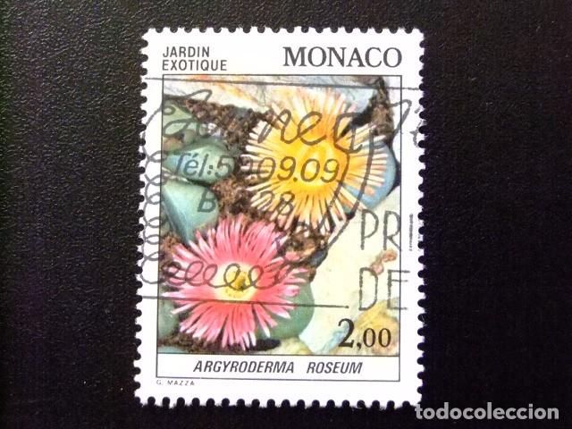 Sellos: 107 MONACO 1983 / FLORA - ARGYRODERMA ROSEUM / YVERT 1376 FU