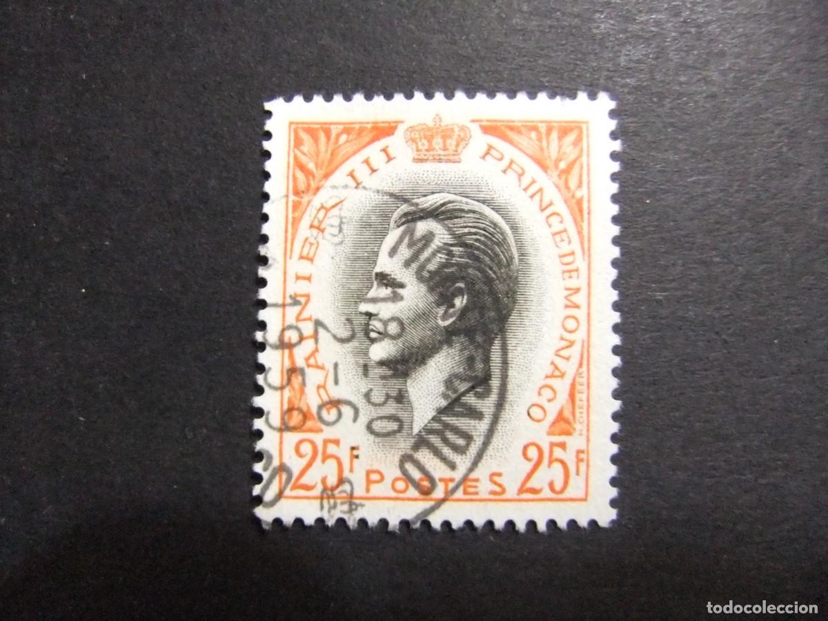 Sellos: 107 MONACO 1960 / PRINCIPE RAINER III / YVERT 544 FU