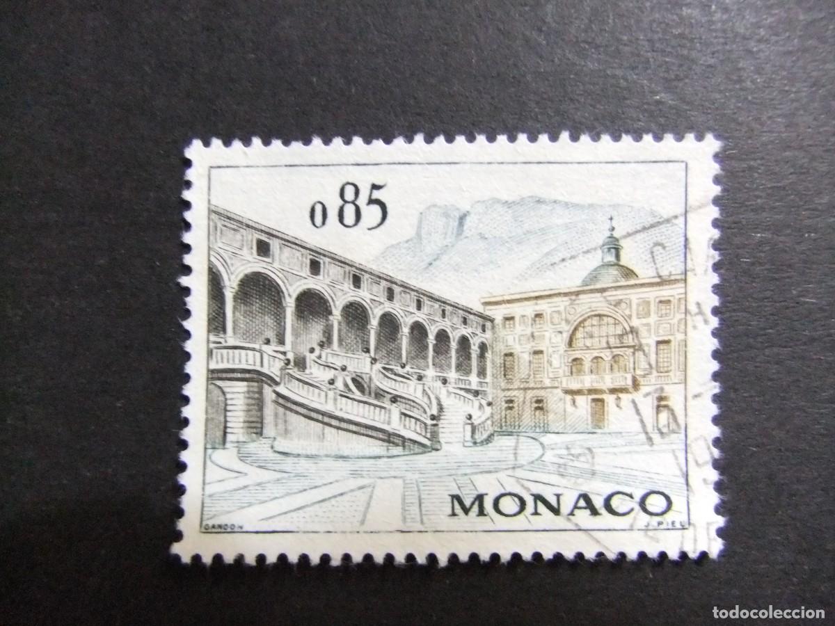 Sellos: 107 MONACO 1960 / PABELL&Oacute;N de HONOR del PALACIO del PR&Iacute;NCIPE / YVERT 549 FU