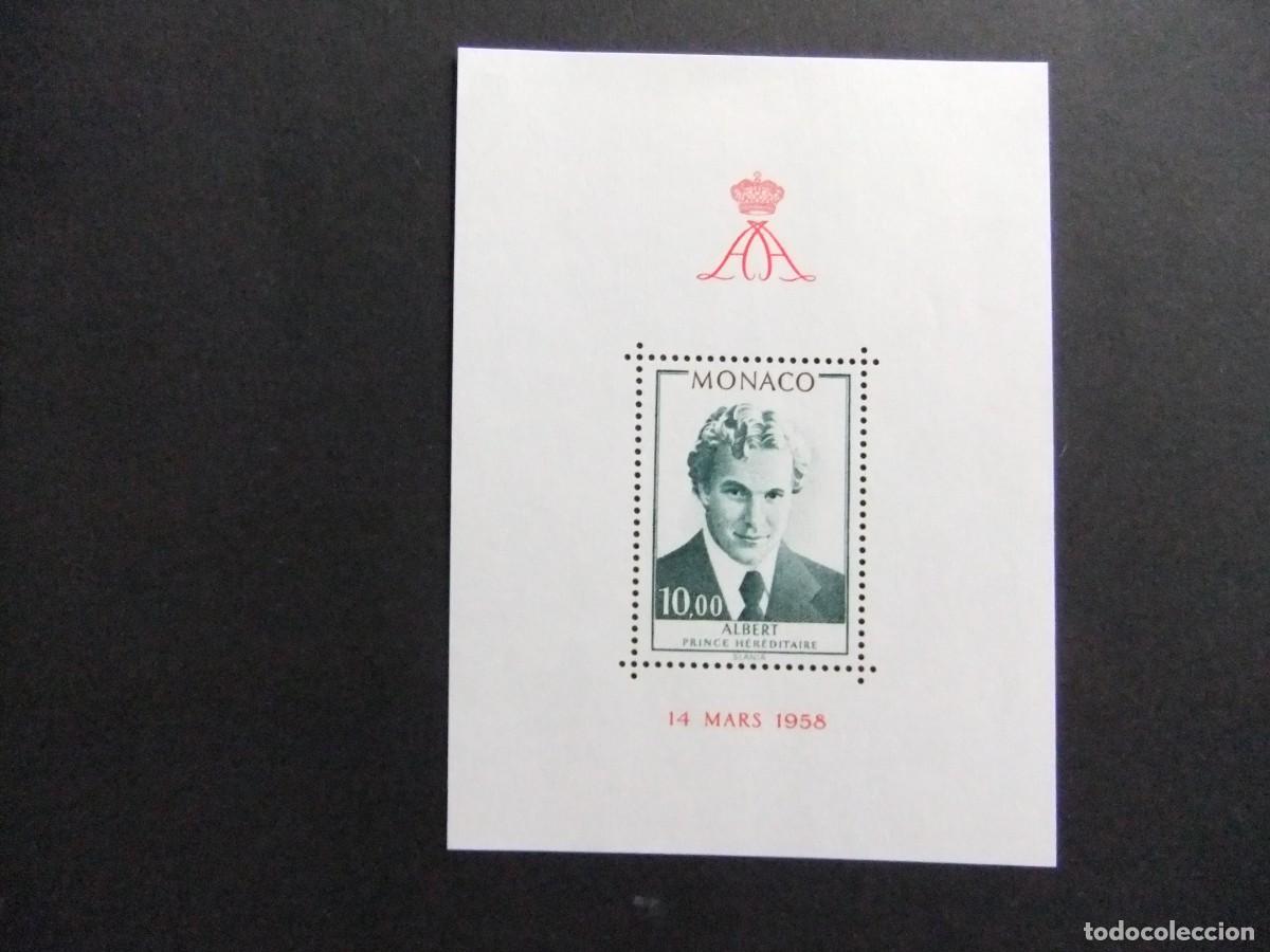 Sellos: 107 MONACO 1979 / ALBERT PRINCIPE HEREDERO / YVERT BLOC 16 MNH