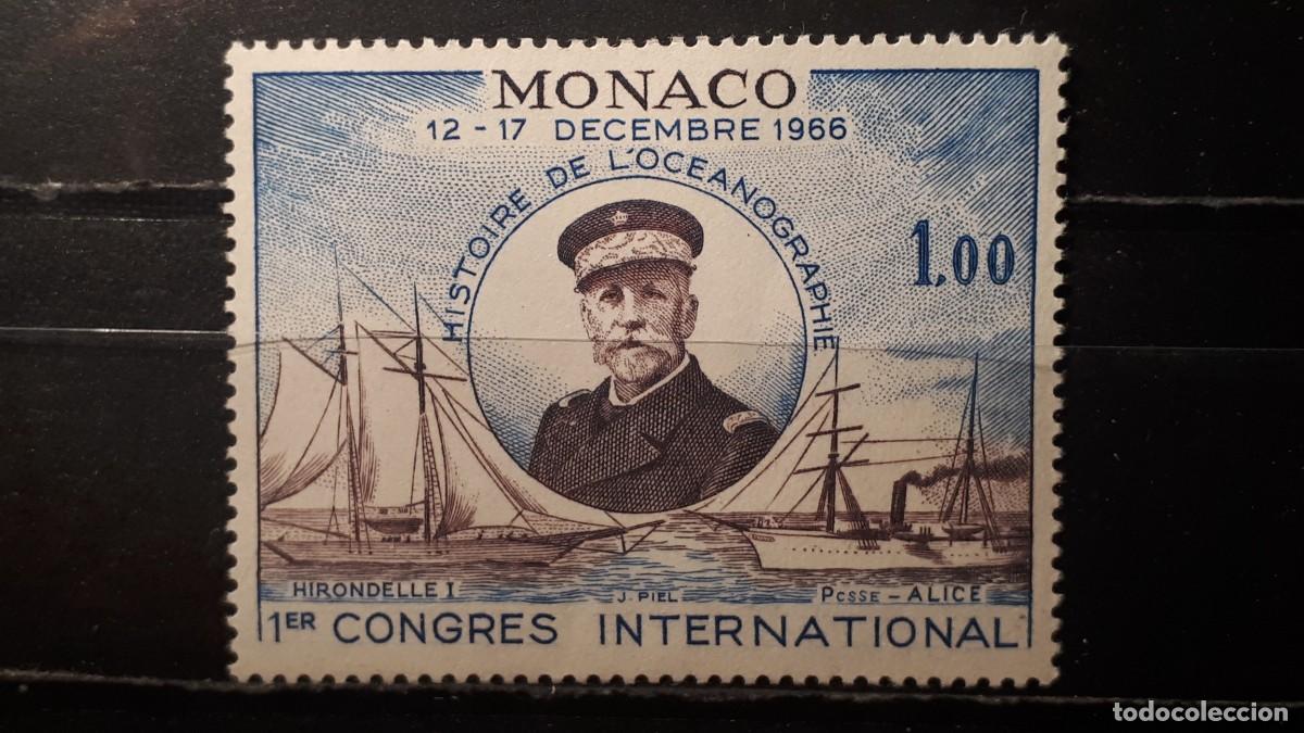 Sellos: M&Oacute;NACO. A&Ntilde;O 1966. **. YVERT 702