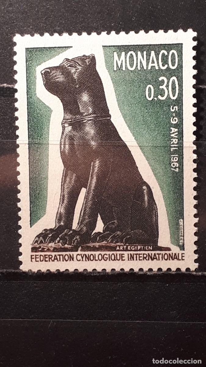 Sellos: M&Oacute;NACO. A&Ntilde;O 1967. **. YVERT 722 - Foto 1