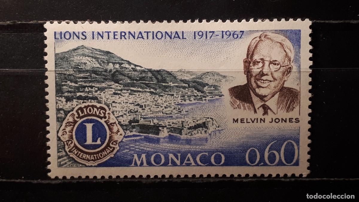 Sellos: M&Oacute;NACO. A&Ntilde;O 1967. **. YVERT 725 - Foto 1