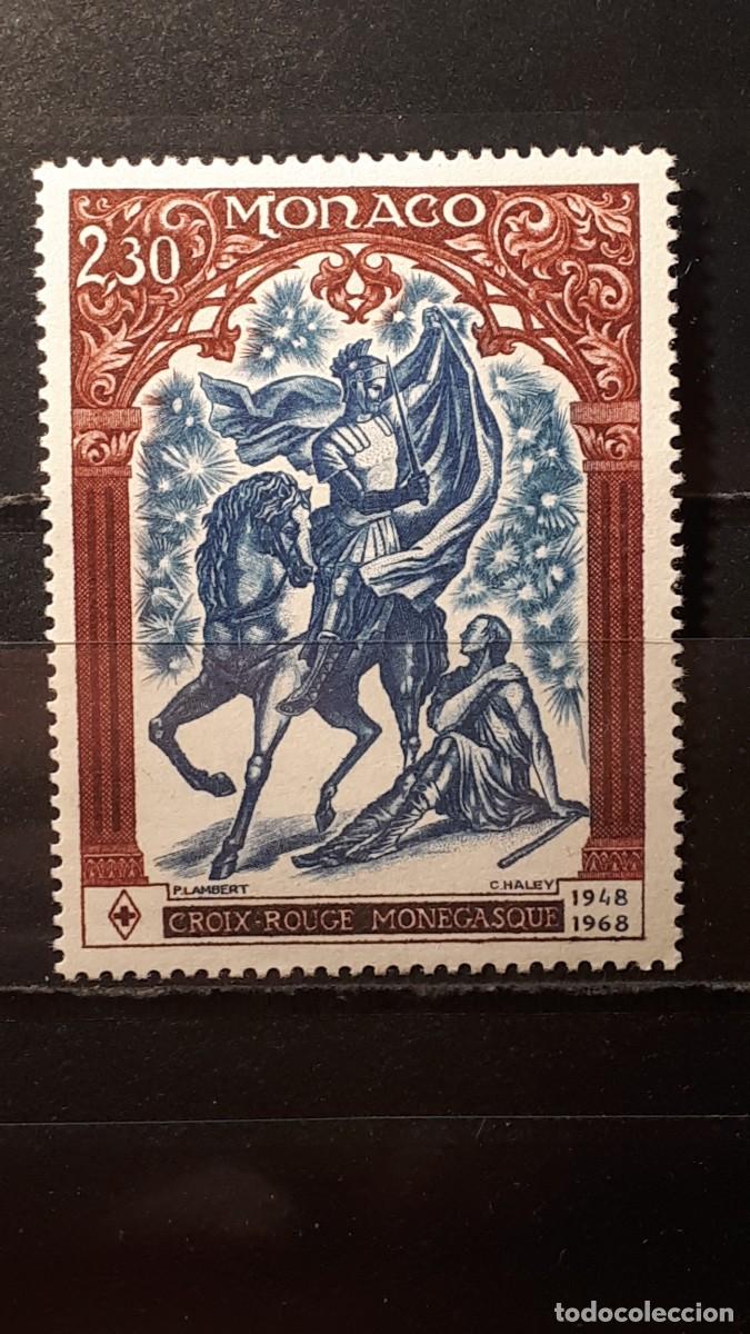 Sellos: M&Oacute;NACO. A&Ntilde;O 1968. **. YVERT 742 - Foto 1