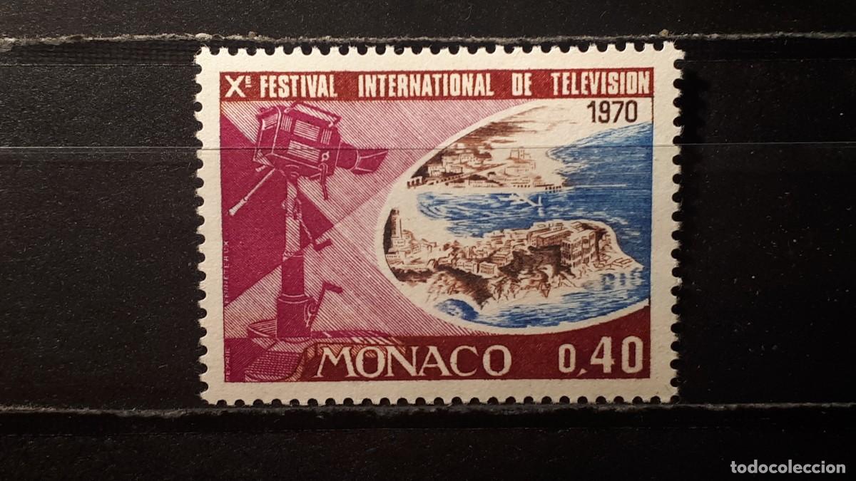 Sellos: M&Oacute;NACO. A&Ntilde;O 1969 **. YVERT 807 - Foto 1