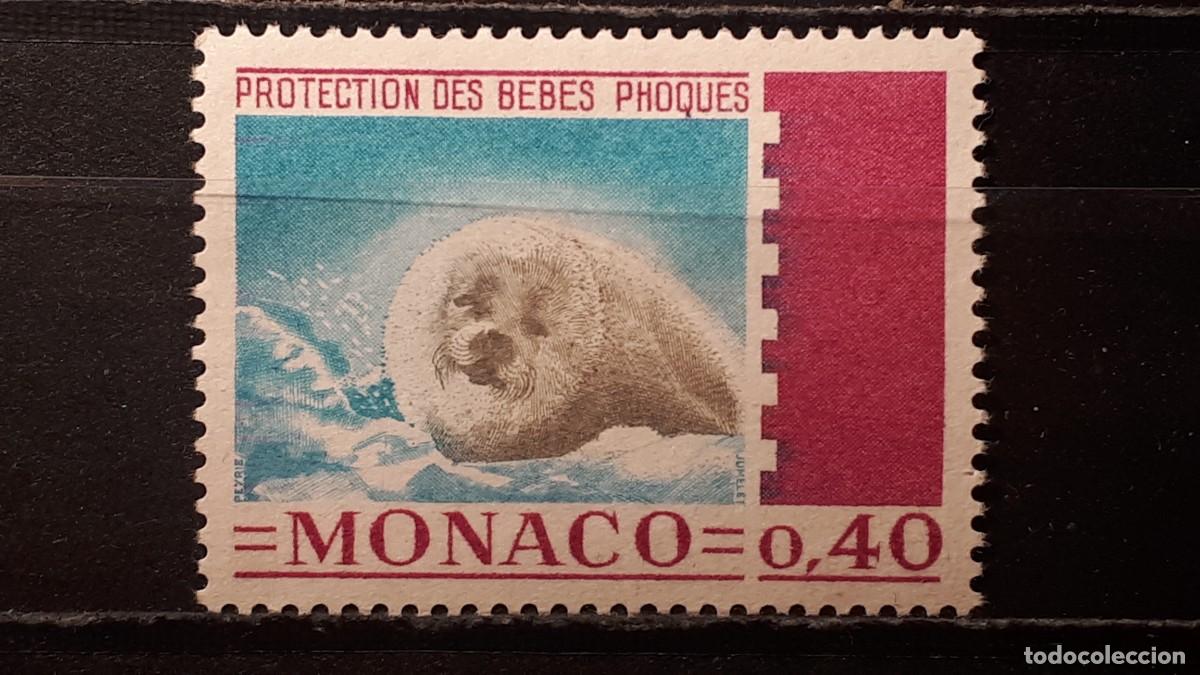 Sellos: M&Oacute;NACO. A&Ntilde;O 1970. **. YVERT 815 - Foto 1