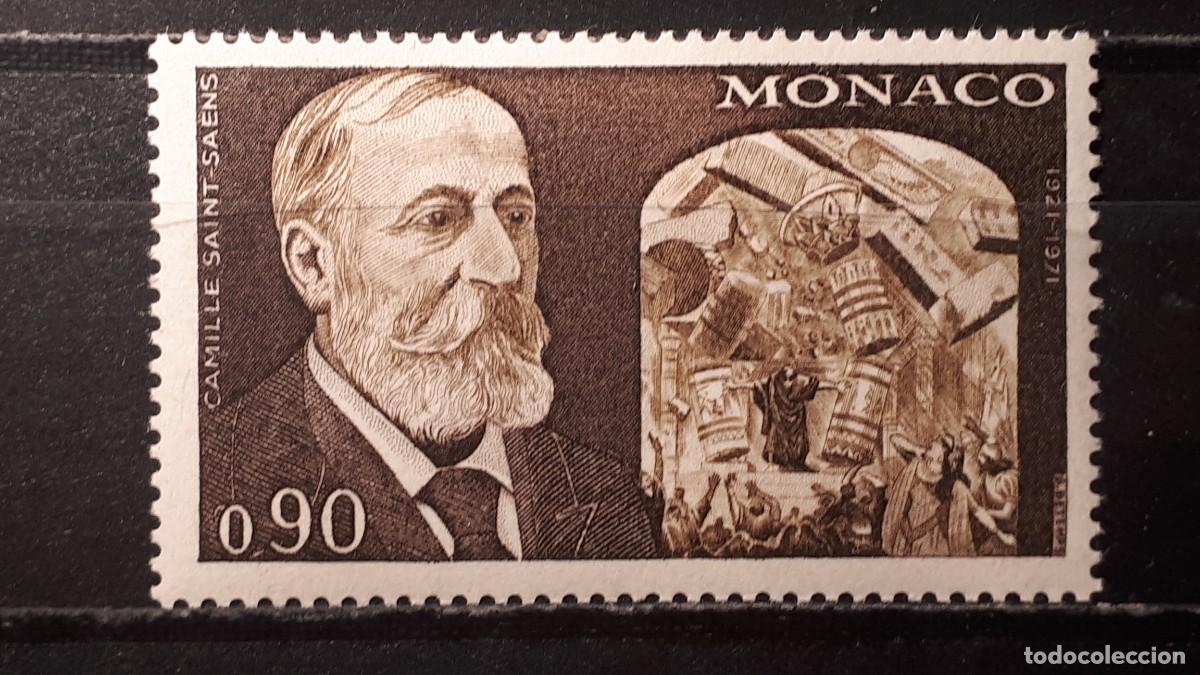 Sellos: M&Oacute;NACO. A&Ntilde;O 1972. **. YVERT 869 - Foto 1