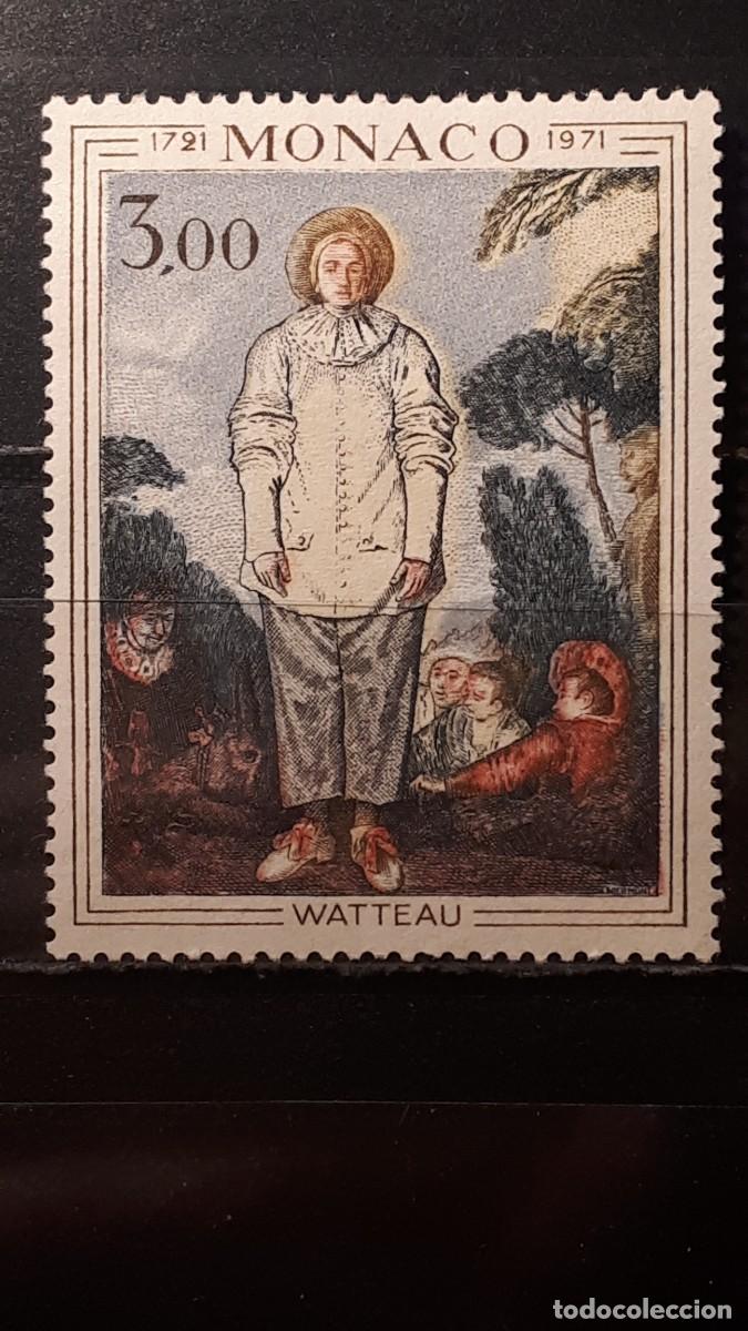 Sellos: M&Oacute;NACO. A&Ntilde;O 1972. **. YVERT 878 - Foto 1