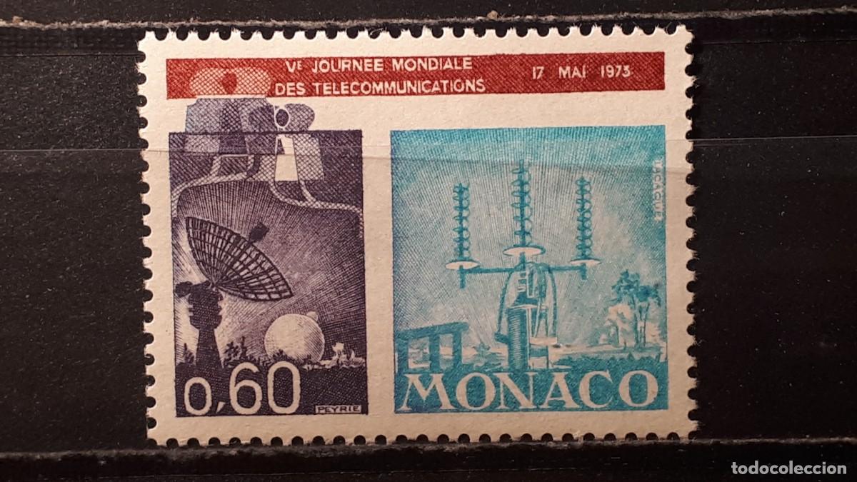 Sellos: M&Oacute;NACO. A&Ntilde;O 1973. **. YVERT 926 - Foto 1