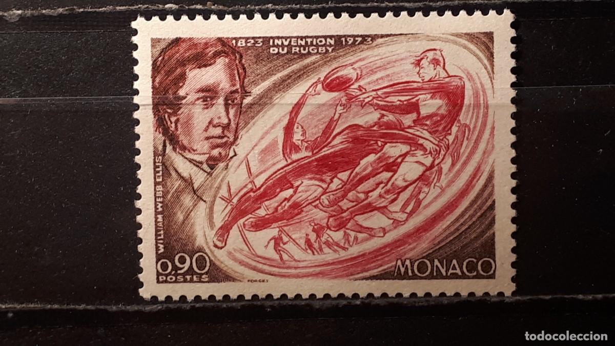 Sellos: M&Oacute;NACO. A&Ntilde;O 1973. **. YVERT 929 - Foto 1