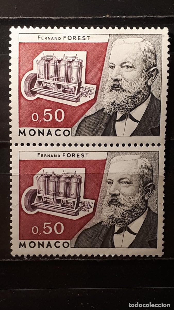 Sellos: M&Oacute;NACO. A&Ntilde;O 1974. **. YVERT 962. Pareja