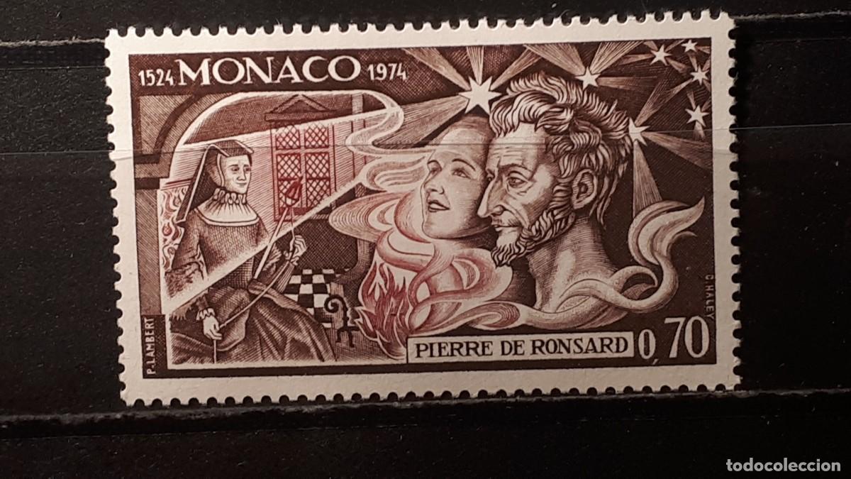 Sellos: M&Oacute;NACO. A&Ntilde;O 1974. **. YVERT 964 - Foto 1