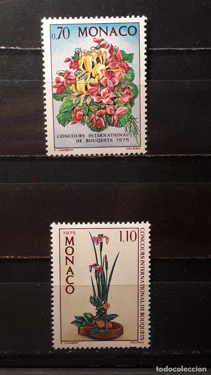 Sellos: M&Oacute;NACO. A&Ntilde;O 1974. **. YVERT 984/5 - Foto 1