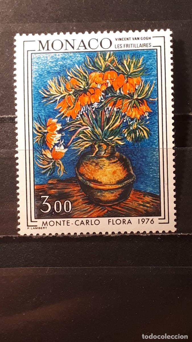 Sellos: M&Oacute;NACO. A&Ntilde;O 1976. **. YVERT 1056 - Foto 1